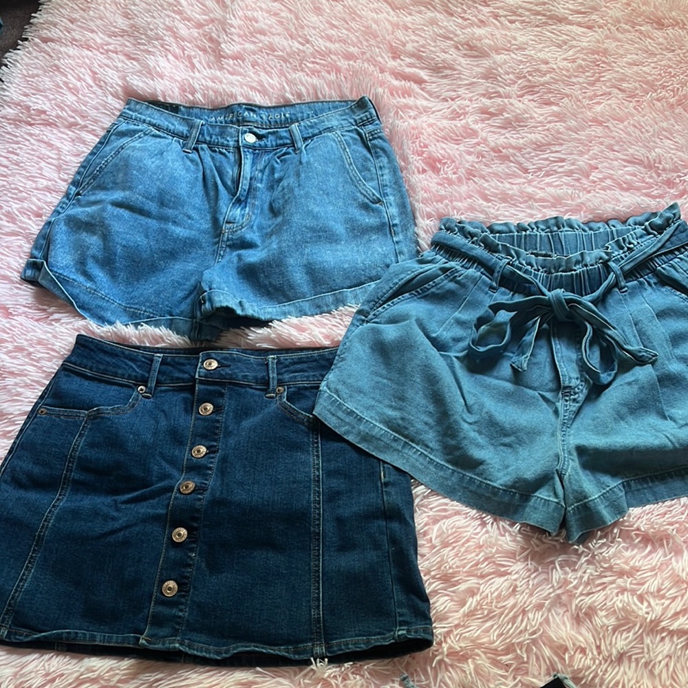 american eagle denim bottoms
